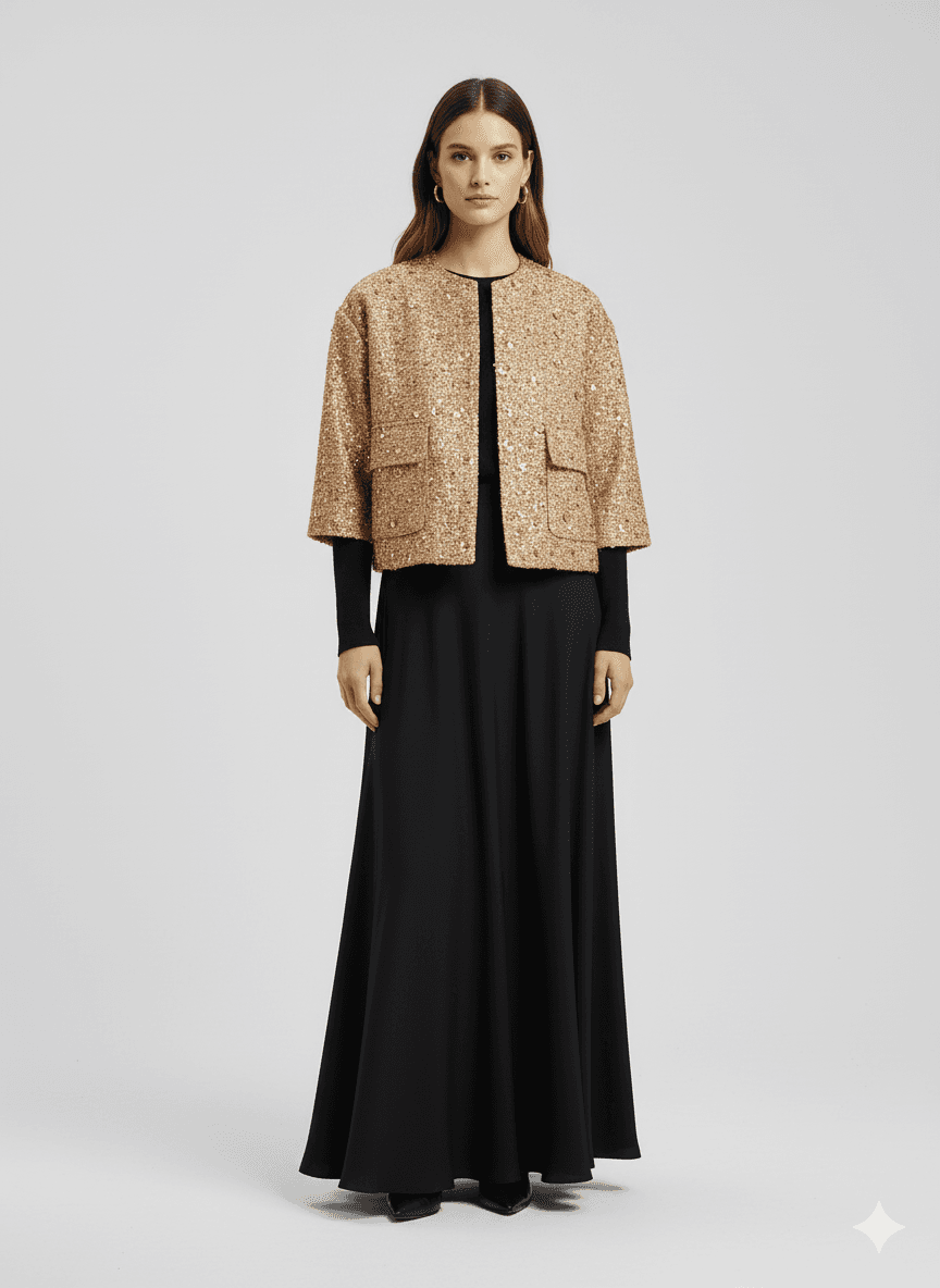 Blouson Bombardier à Paillettes Tsniout - image 1