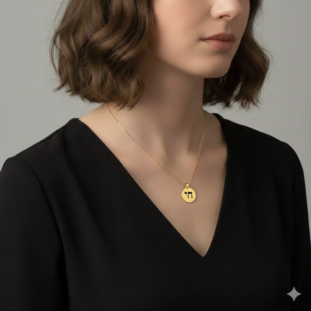 Collier pendentif Chai - image 1