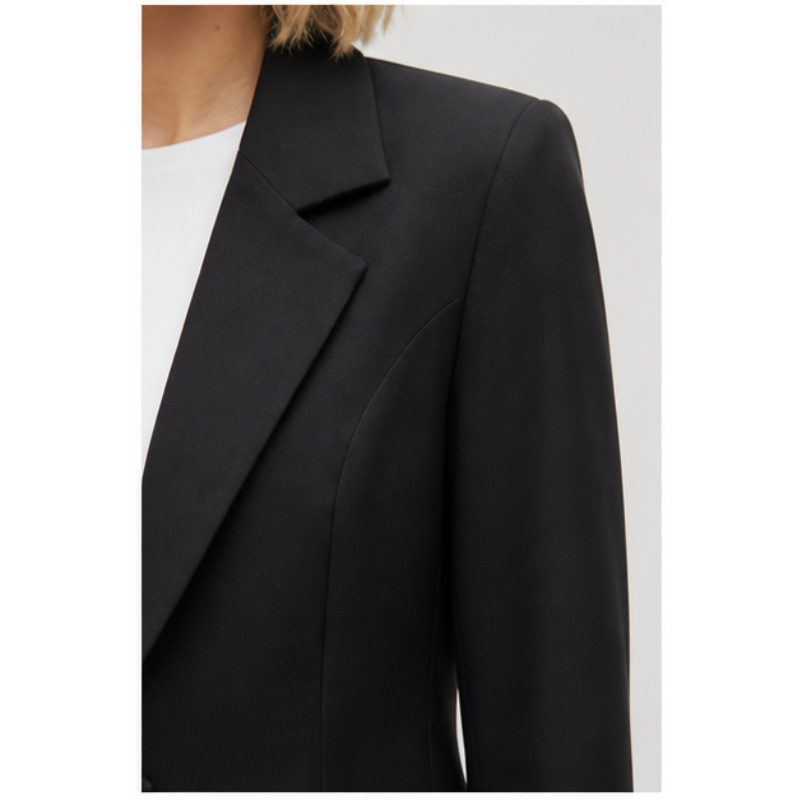 Blazer court noir Tsniout – 04 zoom produit