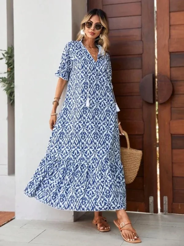 Robe longue bohème tsniout