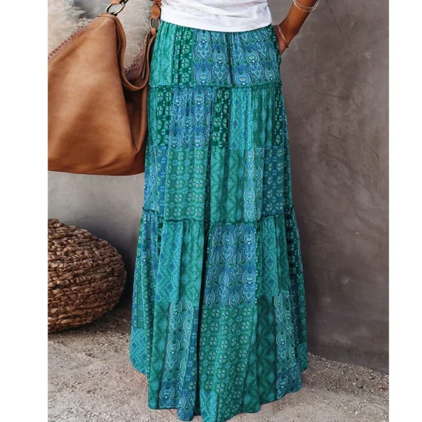 Jupe d'été style bohème Tsniout