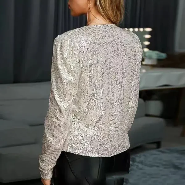 Cardigan à paillettes Tsniout – Image 4