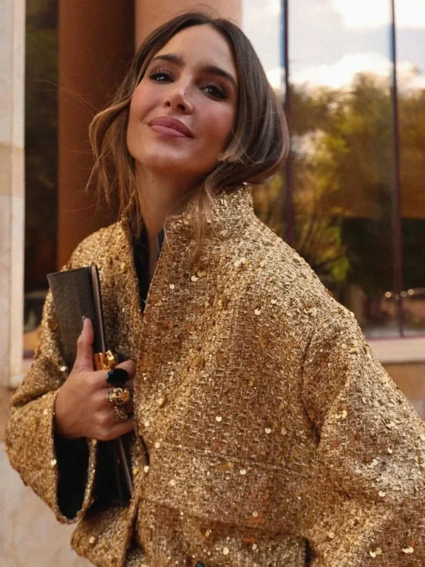 Blouson Bombardier à Paillettes Tsniout – Image 3