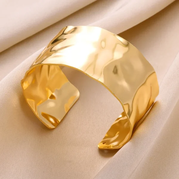 Bracelet Manchette “Galaxie Dorée” – Image 4