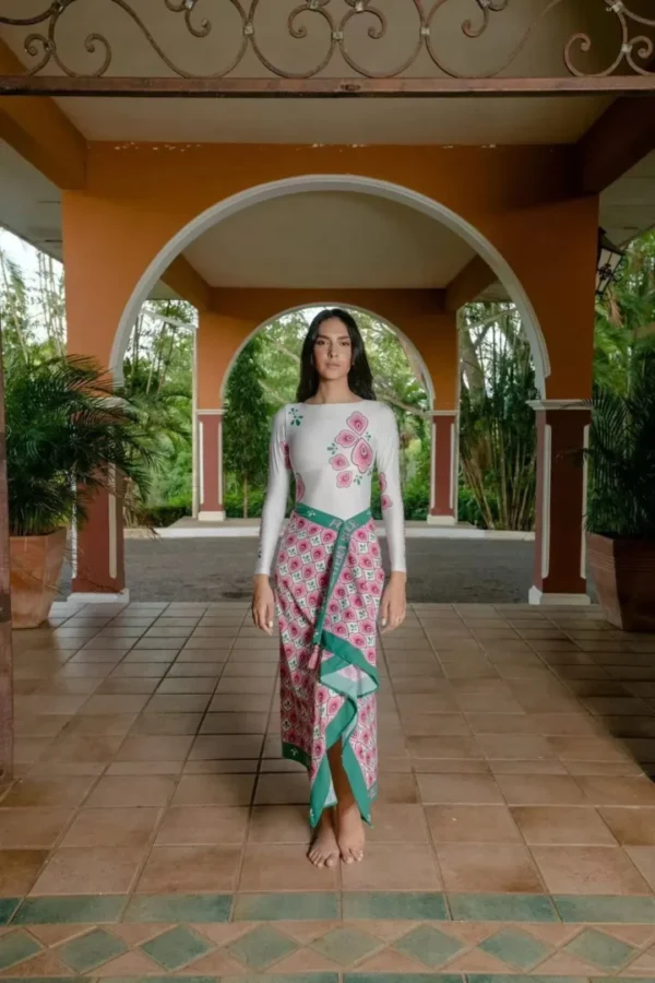 Maillot de Bain Tsniout "Jardin d’Orient"