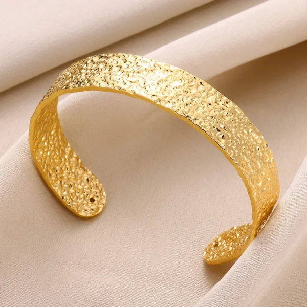 Bracelet Manchette “Galaxie Dorée” – Image 2